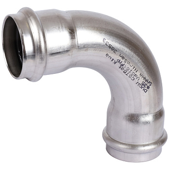 Отвод Sanha NiroSan 90° 35 ВПр-ВПр 9002A