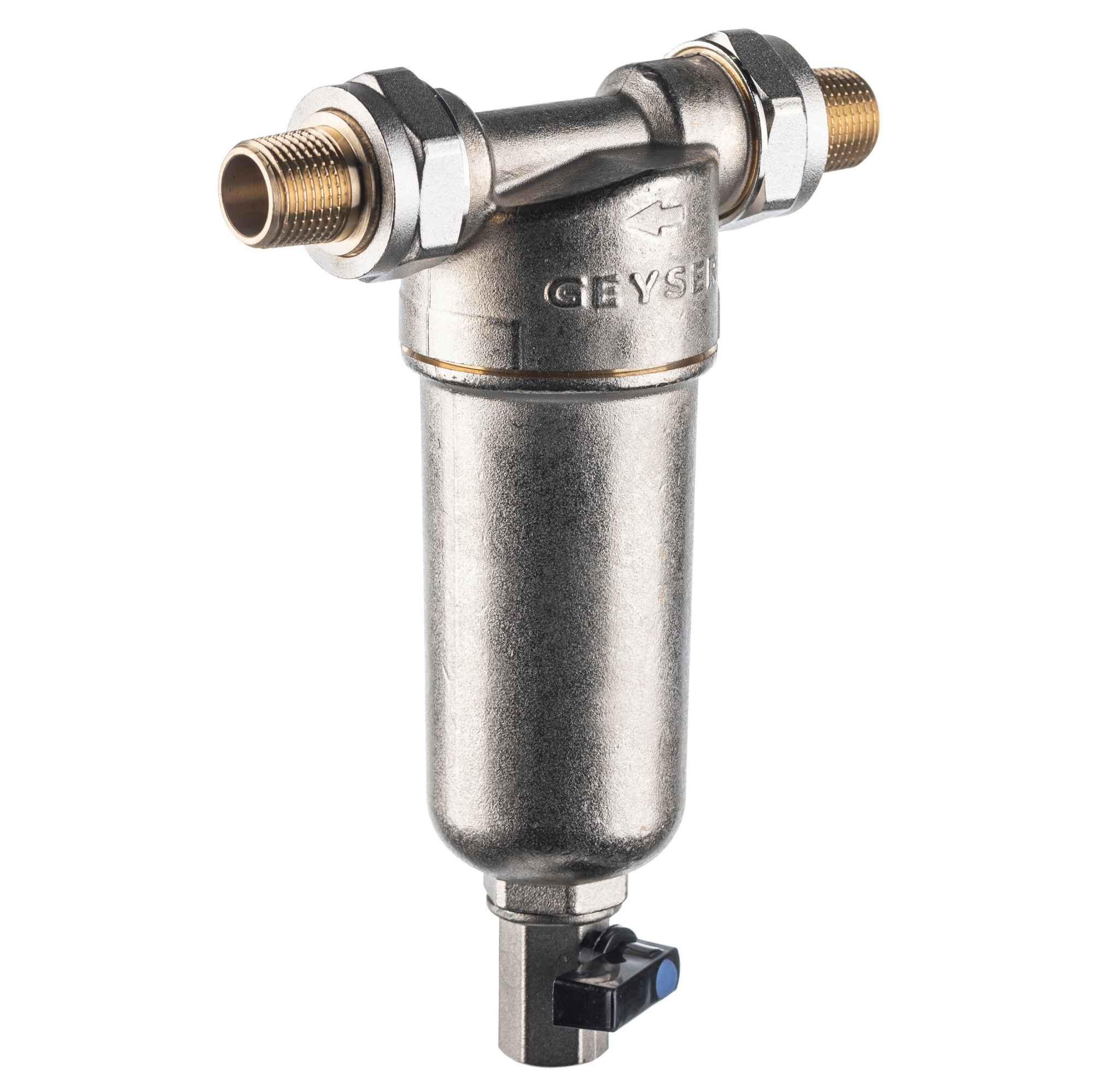 Фильтр сетчатый Гейзер Бастион 121 1/2" D60 (для горячей воды)