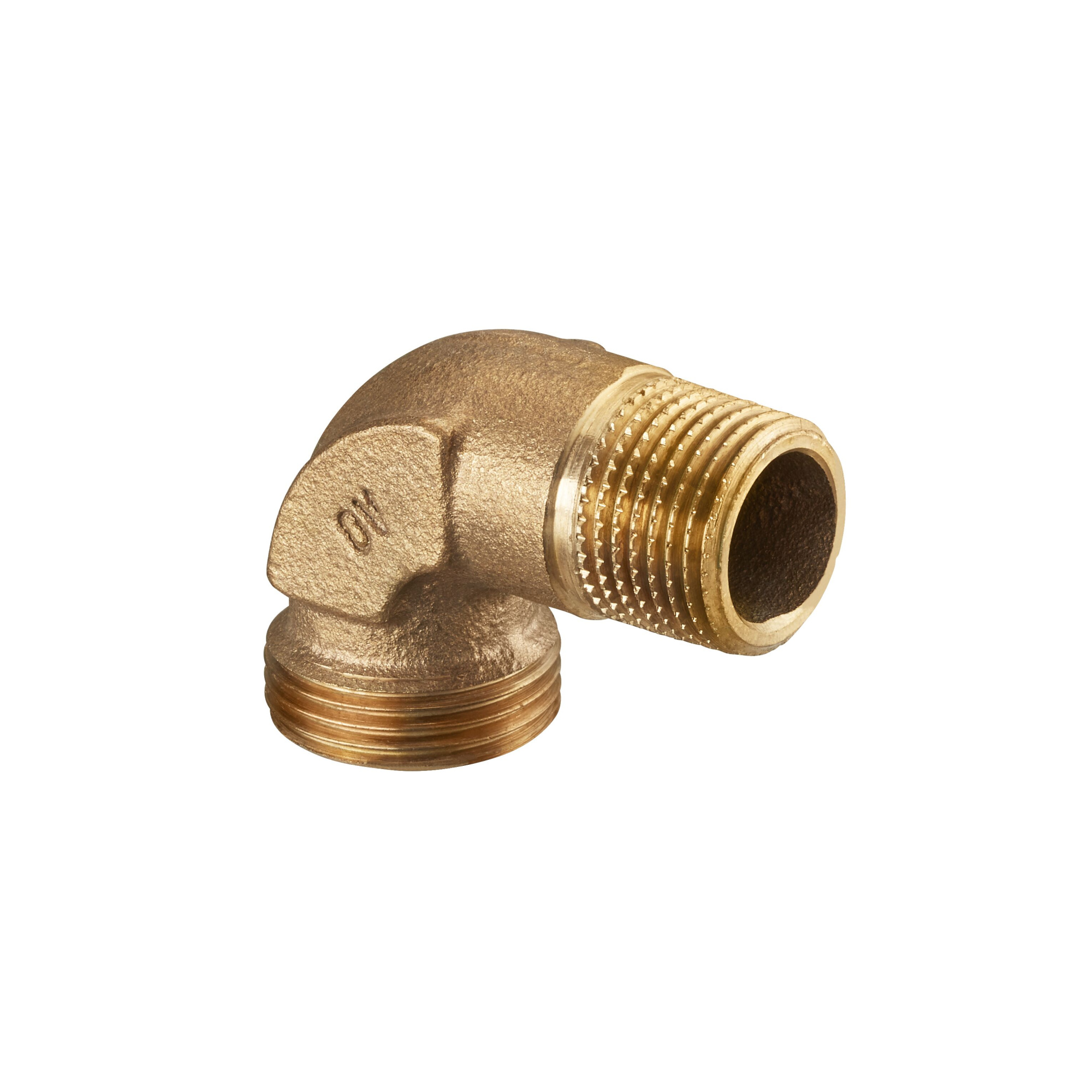 Угольник присоединительный OVENTROP Cofit S 3/4"х1/2" НР 90° бронза (RX)