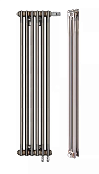 Радиатор трубчатый Zehnder Charleston Completto модель 3180 4 секции (Прозрачный лак)