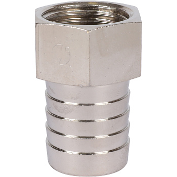 Штуцер STOUT 1/2"х20 ВР (никелированный)