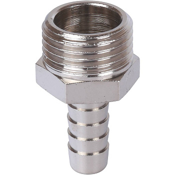 Штуцер STOUT 1/2"х10 НР (никелированный)