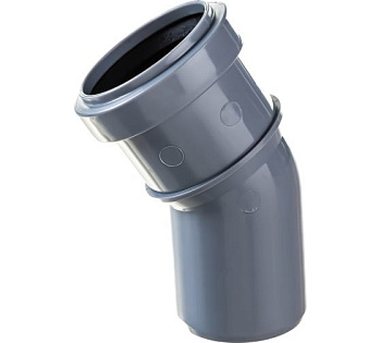 Отвод Политэк D50х30°