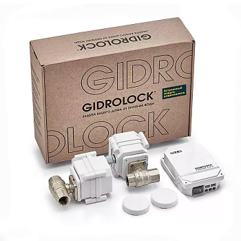 Система контроля протечки воды Gidrolock STANDARD RADIO G-Lock 3/4