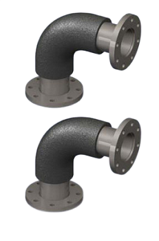 Угловое соединение для коллекторов ELSEN DN100