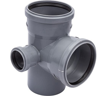 Крестовина Политэк D110х110х50 /87.5° двухплоскостная правая