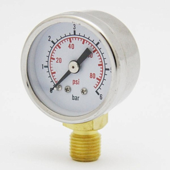 Манометр радиальный Aquario PG-SS40R