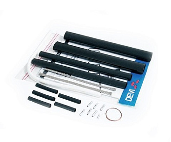 Ремнабор с термоусадкой для 2-х жильного кабеля DEVI