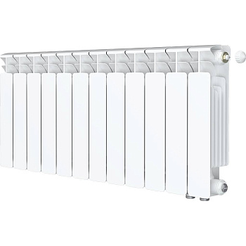 Радиатор биметаллический RIFAR BASE VENTIL 350 BVR 12 секций (собранный)