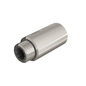 Удлинитель ELSEN, НВ, 1/2", 1/2", 100 мм, TIN латунь