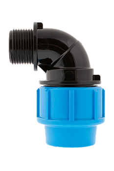 Отвод Джилекс 32х1" П с наружной трубной резьбой