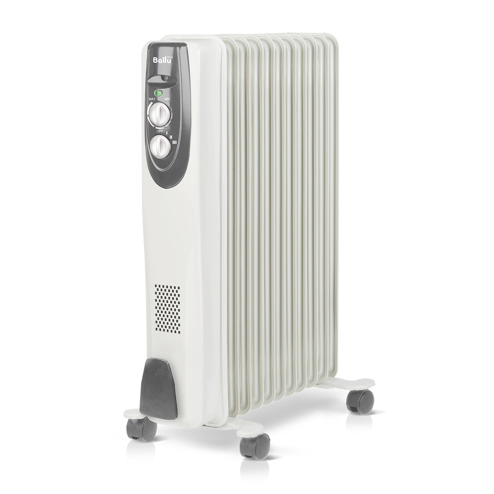 Масляный радиатор Ballu Classic grey BOH/CL-11GRN 2200 (11 секций) серый