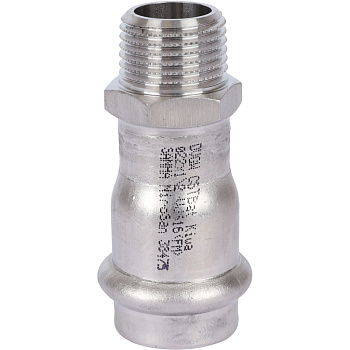 Ниппель Sanha NiroSan 22x1/2 ВПр-НР переходной  9243G