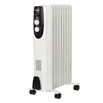 Масляный радиатор Ballu Classic BOH/CL-09WRN 2000 (9 секций) белый