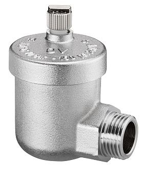 Воздухоотводчик OVENTROP с автозапором 1/2 НР угловой