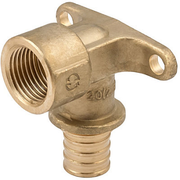 Угольник настенный ELSEN Ø 20 — 1/2" В, латунь