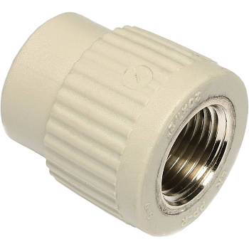 Муфта Ekoplastik ППР 25х1/2" с металлической внутренней резьбой