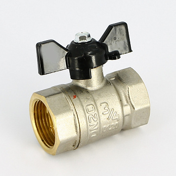 Кран шаровой полнопроходной LD Pride 47.20.В-В.Б 3/4"