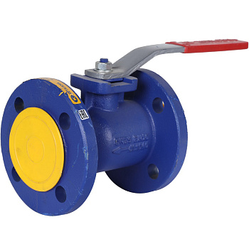 Кран шаровой ZETKAMA Ду50 Ру16 фланцевый