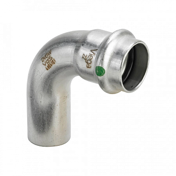 Отвод НB 90° Viega Sanpress Inox с SC-Contur 15 мм