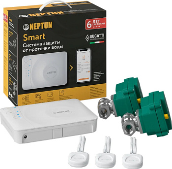 Система защиты от протечки воды Neptun Bugatti Smart 3/4 Tuya 100035910700, 2264870