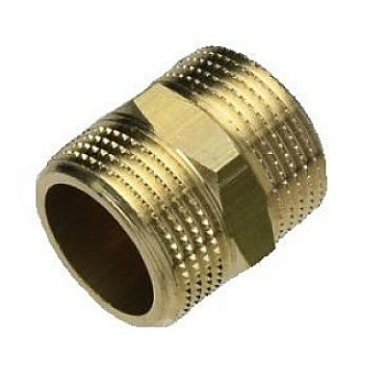 Ниппель равнопроходной ELSEN НН 3/8", латунь
