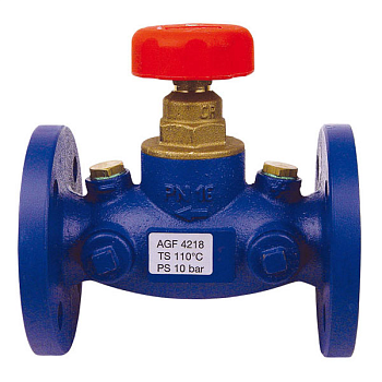 Вентиль запорный HERZ Штремакс-AGF DN 32 фланцевый