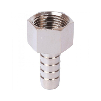 Штуцер STOUT 1/2"х14 ВР (никелированный)