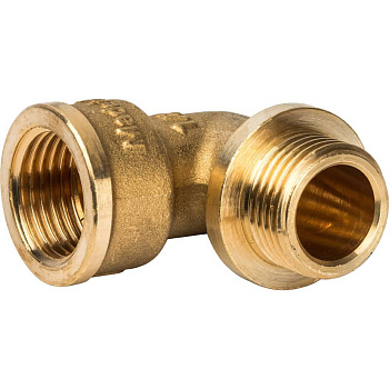 Угольник STOUT 1/2" с упором НВ