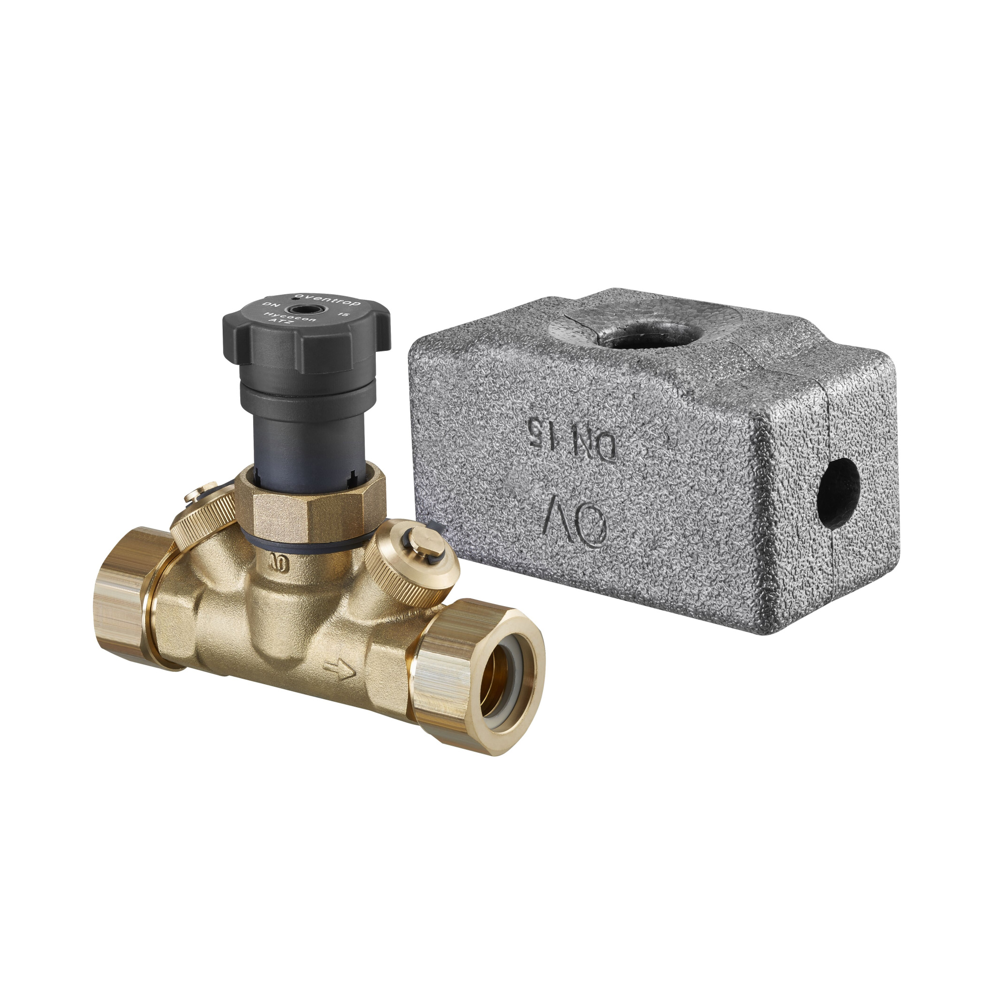 Запорный вентиль OVENTROP Hycocon ATZ DN15х1/2