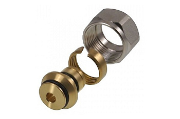 Резьбозажимное соединение ELSEN Ø 20 х 2,0 — 3/4" НГ ЕК, для PE-X/PE-RT и металлопластиковых труб