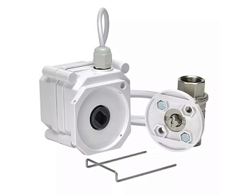 Шаровый электропривод (ШЭП) Gidrolock ULTIMATE 12V BUGATTI 1/2" BS быстрый монтаж, ручное управление