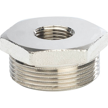 Футорка STOUT 1/2"х1 1/4" (никелированная)