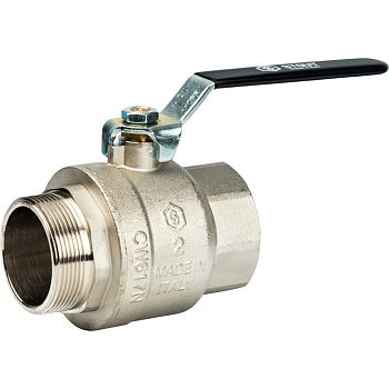 STOUT Кран шаровой полнопроходной  (ВР/НР - ручка рычаг 2)