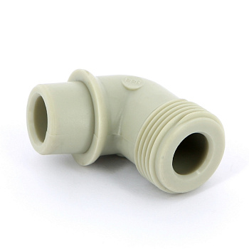 Угол FV-PLAST 20х3/4 с пластиковой резьбой (сварка-Н)