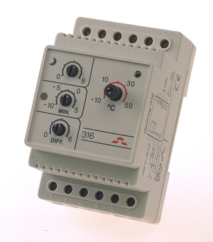 Терморегулятор DEVIreg 316 с датчиком пола