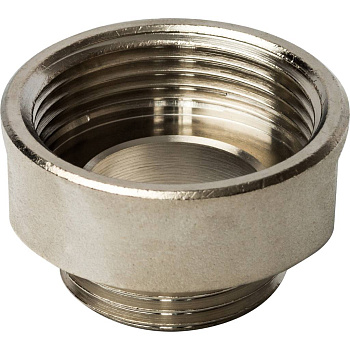 Переходник STOUT 1 1/4"х1" ВН (никелированный)
