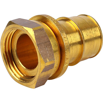 Uponor Q&E штуцер с накидной гайкой 25-G3/4"НГ