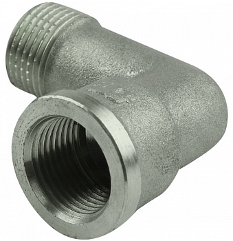 Угольник ELSEN, 90°, НВ, 1 1/2", 1 1/2", TIN латунь