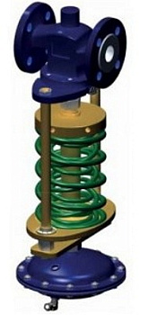 Регулятор давления "после себя" BROEN TD57-FD-065 DN65 PN16 Kv=50 dP=2-6.5 бар 1-25065050