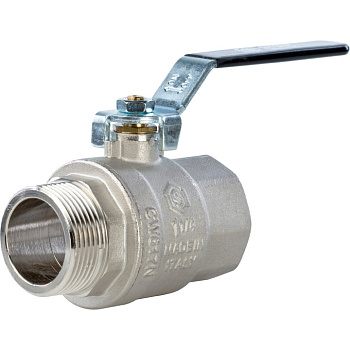 STOUT Кран шаровой полнопроходной (ВР/НР - ручка рычаг 1 1/4)