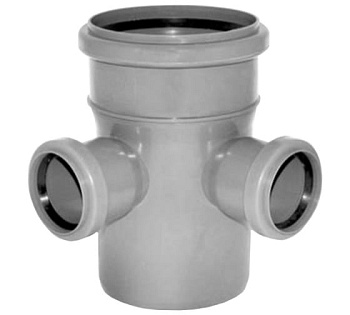 Крестовина Политэк D110х50х50 /87.5° двухплоскостная