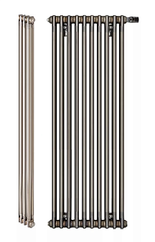 Радиатор трубчатый Zehnder Charleston Completto модель 2180 10 секций (Прозрачный лак)