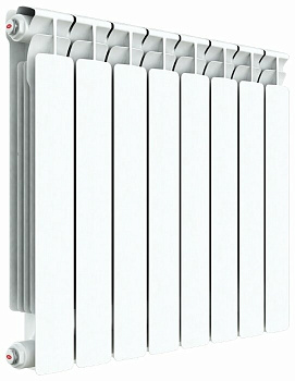 Радиатор биметаллический RIFAR ALP 500 х 4 секции, подключение боковое 