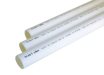 Kalde d=50 (PN 10) Труба полипропиленовая (цвет белый) (Длина: 4 м)