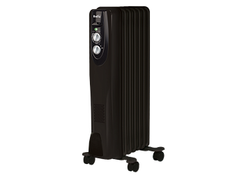 Масляный радиатор Ballu Classic black BOH/CL-07BRN 1500 (7 секций) черный