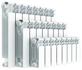 Радиатор биметаллический RIFAR Base 200 х 9 секций подключение нижнее (R20009НПЛ)