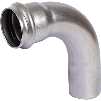 Отвод Sanha NiroSan 90° 42 ВПр-НПр 9001A