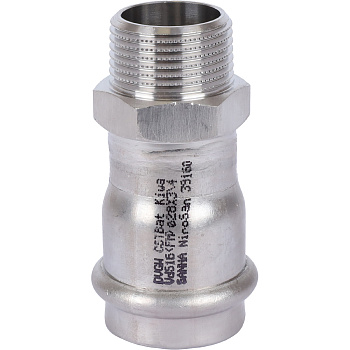 Ниппель Sanha NiroSan 28x3/4 ВПр-НР переходной  9243G