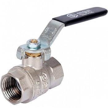 STOUT Кран шаровой стандартнопроходной (ВР/ВР - ручка рычаг 1/2")